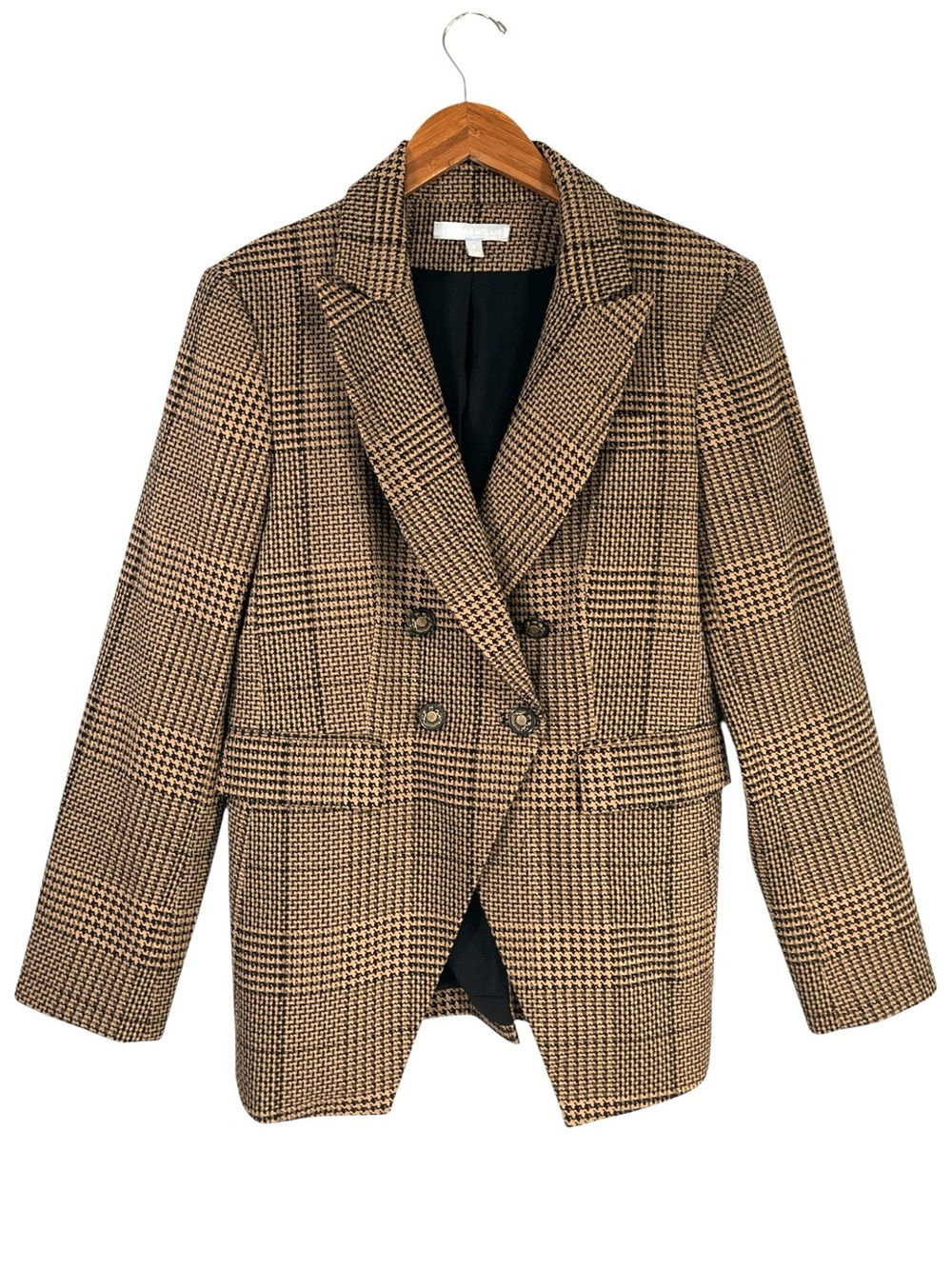 Antonio Melani Aurora Plaid Notch Collar Long
Sleeve Button Front Blazer Size 8 - Picture 2 of 9